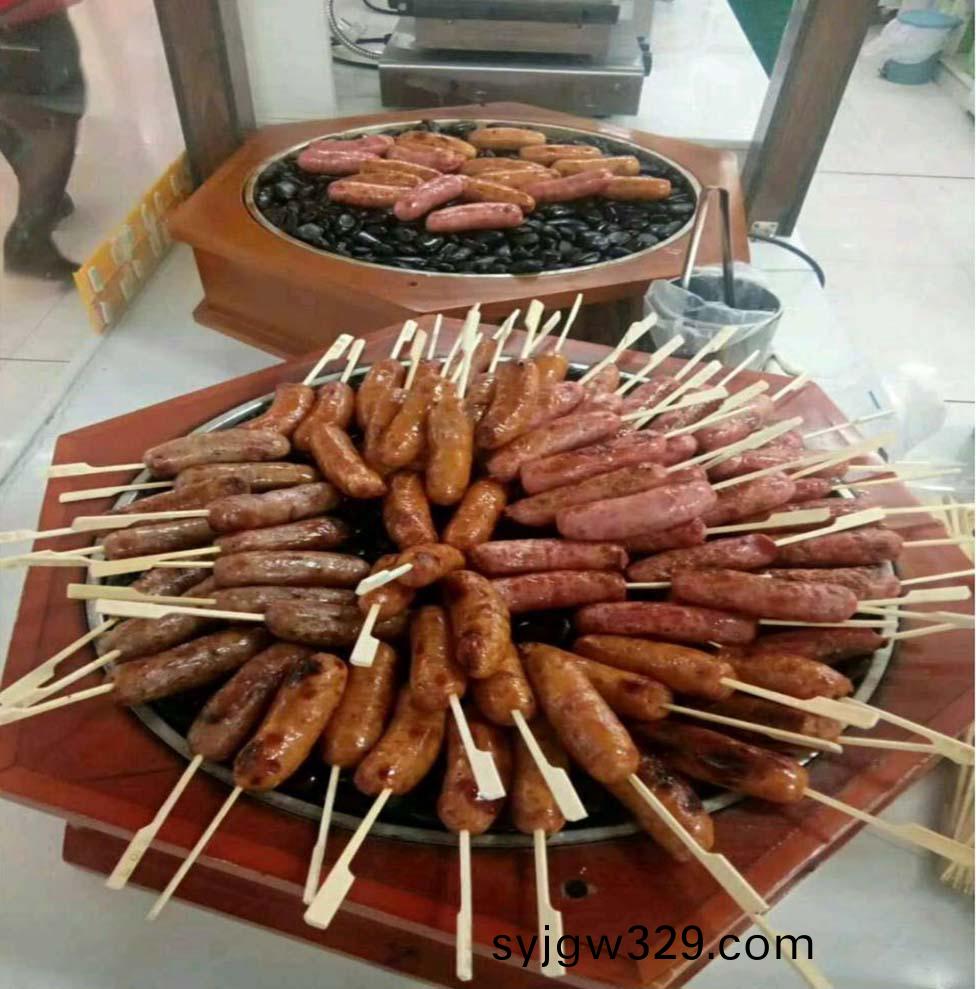 漢伯尅石(shi)鍋烤腸在廣州萬勝廣場倍受歡迎