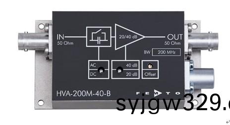 HVA係列帶寬電壓放大器